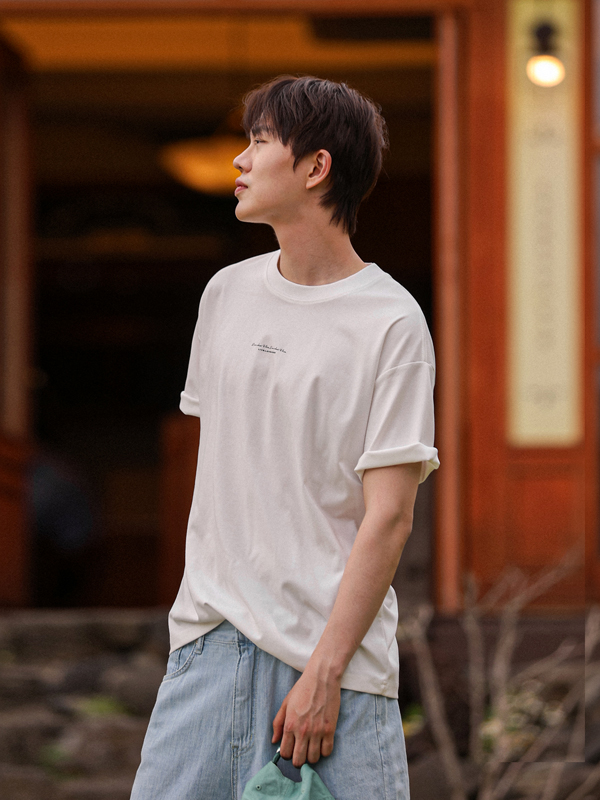 (L-3XL)<BR>프라바스 Short T shirts T100