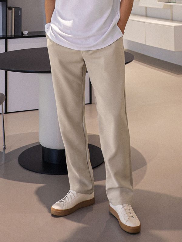 (XL-6XL)<br>포르샤우 banding pants <br><font color="#098a09"><B>*Select length (Basic,Long+10cm)</B></font>
