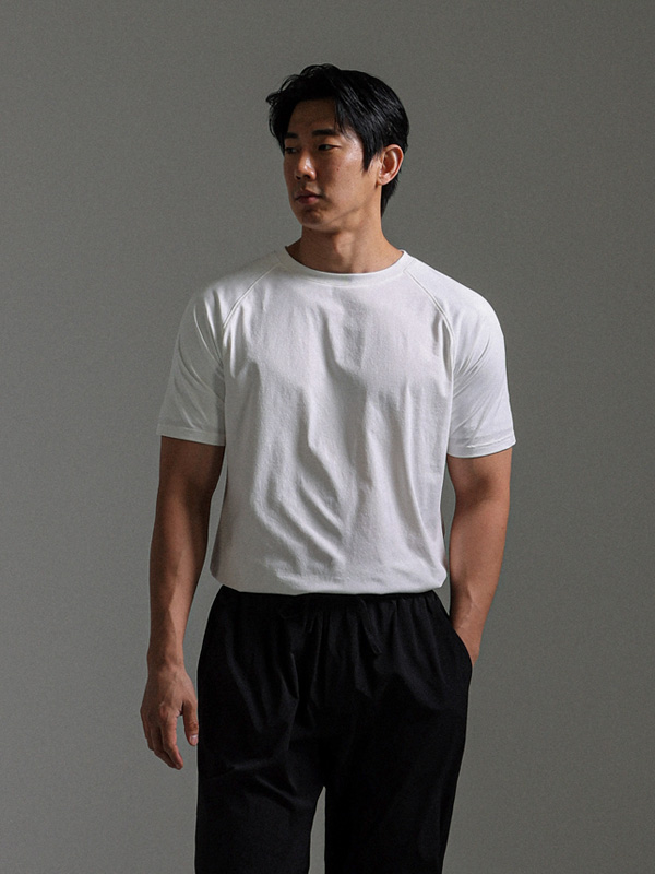 (M-5XL)<BR>락슈 어깨뽕 Short T shirts 490