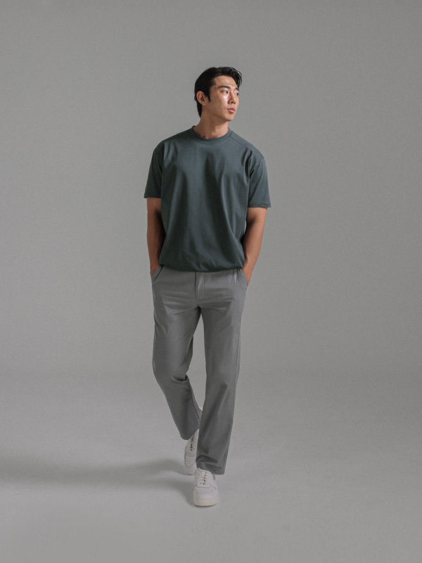 (M-6XL)<BR>엔비유 Sidebanding Slacks <BR><B><FONT COLOR=