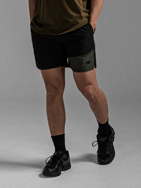 (M-6XL)<BR>팜스링 color combination Banding Shorts<br><font color="#072c81"><B>[ W.DNA ]</B></font>