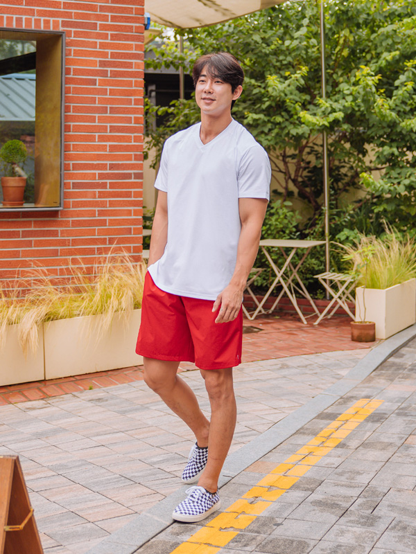 (M-6XL)<br>오먼드 Short T shirts <br><font color="#098a09"><B>Select length (Basic,Long+6cm)</B></font>