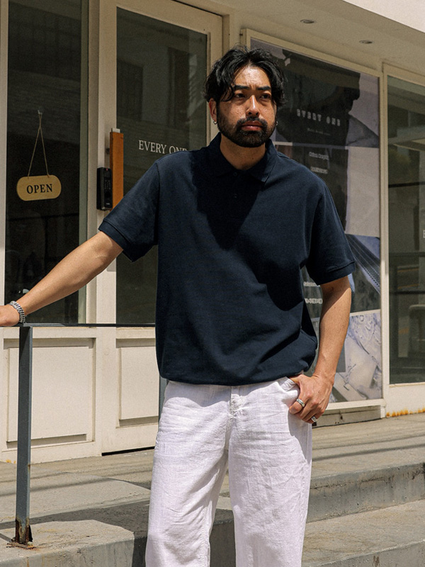 <font color="#cc4533">★오까네데이★</font><br>(L-6XL)<br>라크로스 넣은척 short-sleeved collar T-shirt