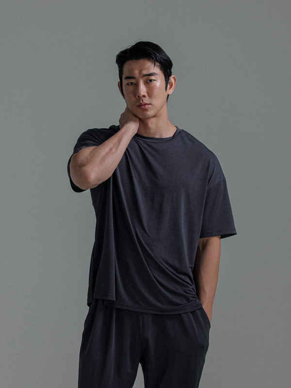(L-5XL)<BR>퓨즈 아이스 Short T shirts