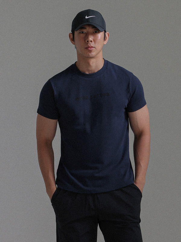 (L-6XL)<br>라나오 Ecolon muscle-fit short-sleeved T-shirt<br><font color=