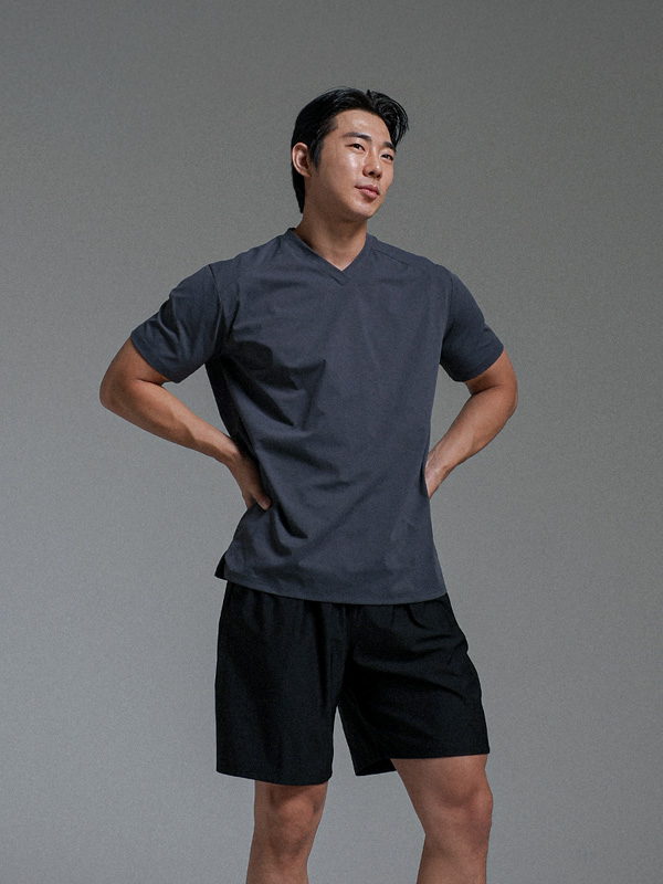 (M-6XL)<br>오먼드 Short T shirts <br><font color="#098a09"><B>*Select length (Basic,Long+6cm)</B></font>