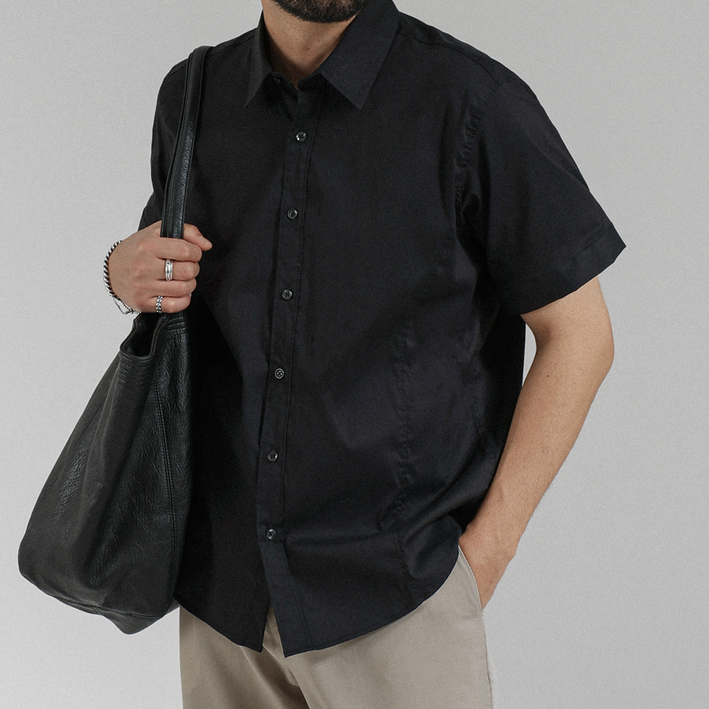 (M-5XL)<br>완벽한날에 short-sleeved shirt <br><font color=