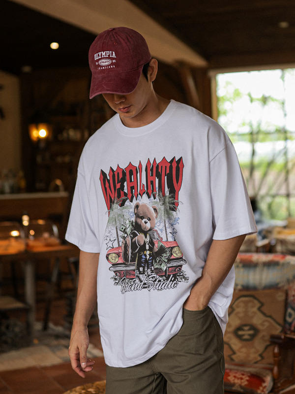 (XL-6XL)<BR>리치테디 Short T shirts