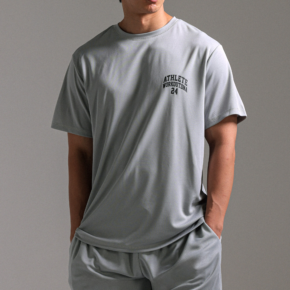 (M-6XL)<br>아미타브 Cooling Short Sleeve Tee<br><font color=