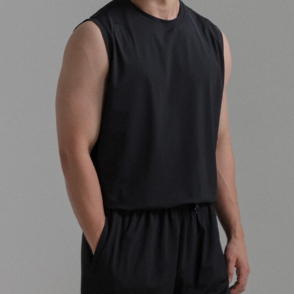 (L-7XL)<br>라르나카 Refrigerator Sleeveless shirts<br><font color=