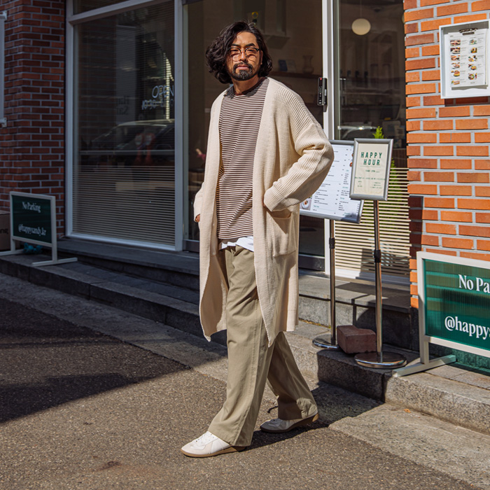 디몬 knit cardigan