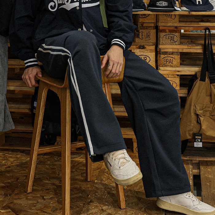(3XL-6XL)<BR>브리푸디 wide fit banding pants