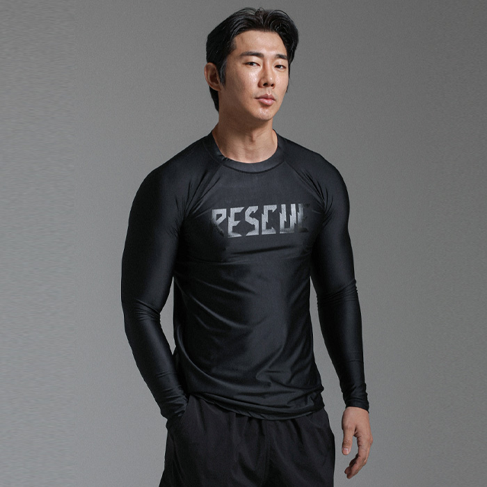 (M-5XL)<br>블루스카이 레스큐 rashguard