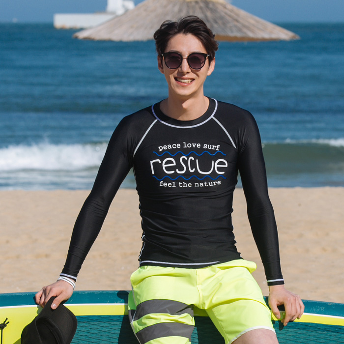 (M-5XL)<br>러브서프 rashguard