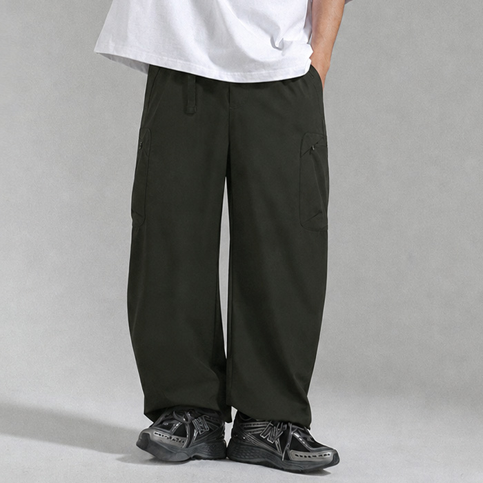 (L-7XL)<BR>비디노 Semi-wide fit cargo-banding pants