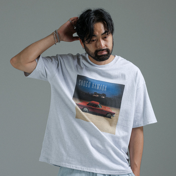 부샤티 printing Short T shirts