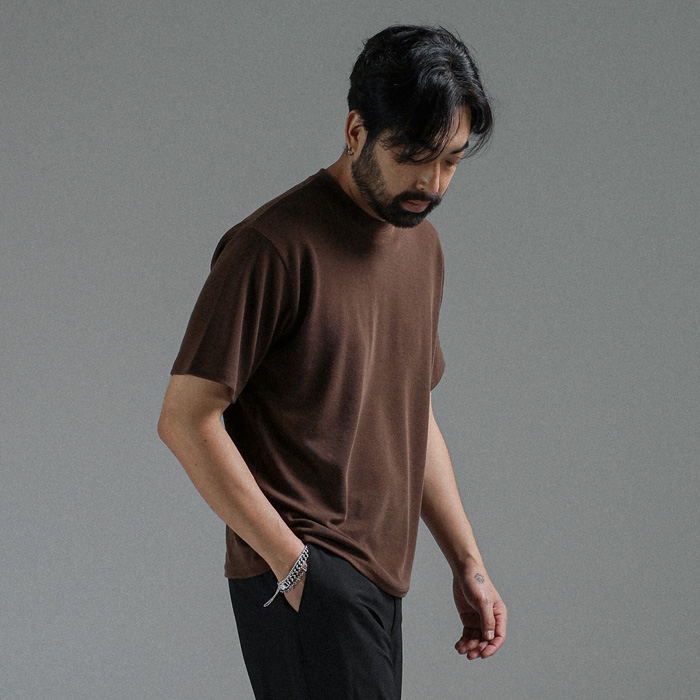 (M-4XL)<BR>코파리크 니트지 Short T shirts