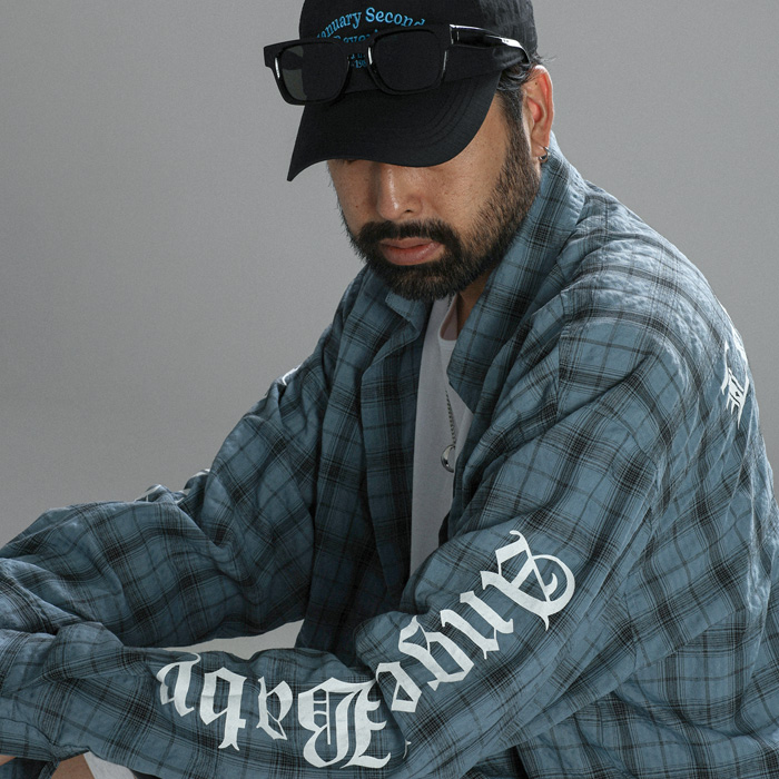 러브박스 checkered shirt