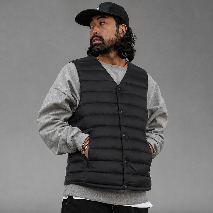 (M-6XL)<BR>라이트힛 Goose down Vest