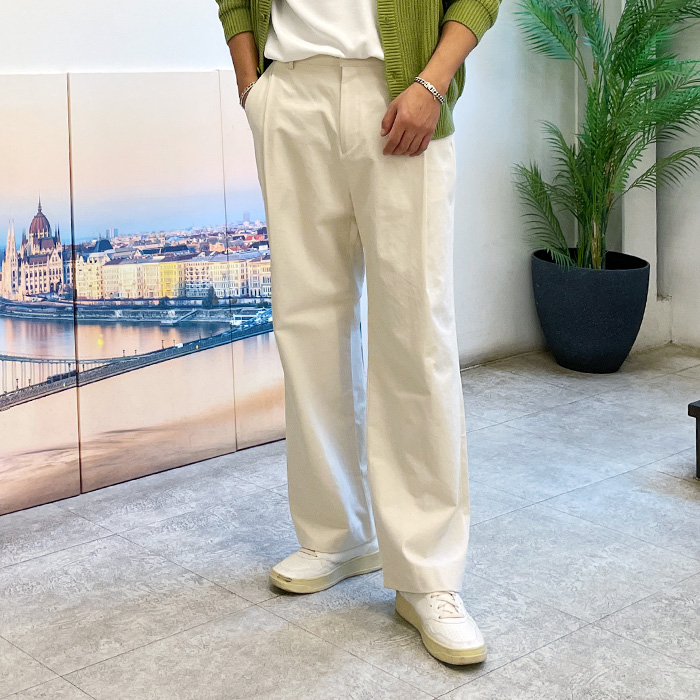 (2XL-5XL)<BR>카스터 Back banding cotton pants