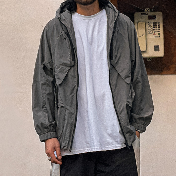 (XL-6XL)<BR>타코사디 후드바람막이