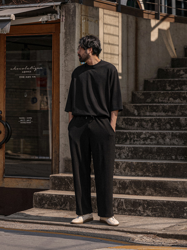 [SET](XL-8XL)<BR>무바라크 7Booty + 코쉬 banding pants