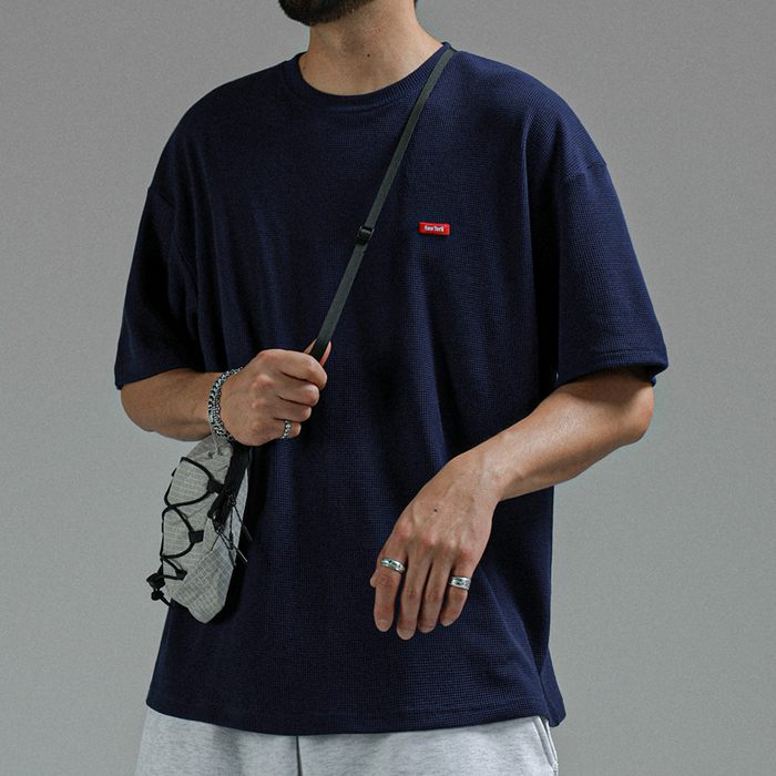 <font color="#660616">[Big ing EVENT product]</font><br>(L-7XL)<BR>리오아차 Waffle Short T shirts