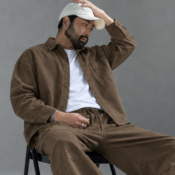 (L-7XL)<BR>아그바냐 Shirt&Jacket