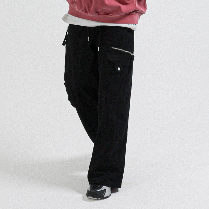 챔포그 Semi-wide fit banding pants