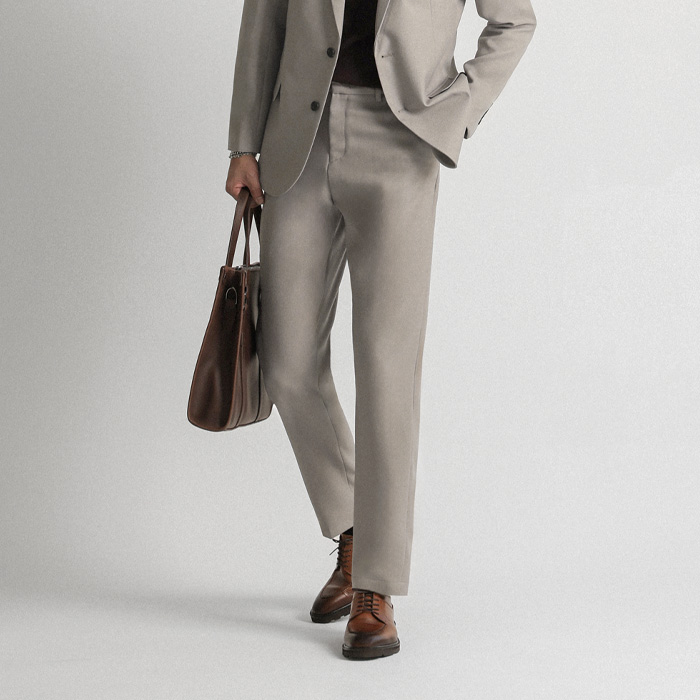 (L-5XL)<BR>이엠프 Banding Slacks