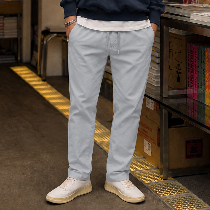 (M-5XL)<BR>그들처럼 코튼팬츠 <br><font color="#098a09"><B>*Select length (Basic,Long+10cm)</B></font>