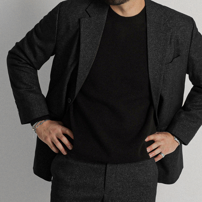 [SET](S-5XL)<BR>딘링 Blazers + 보라스 Slacks