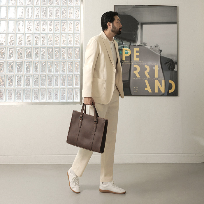 [SET](L-4XL)<BR>그라프턴 Jacket + 로슬린 Banding Slacks