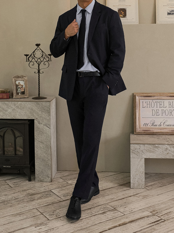 [SET](M-4XL)<BR>두브라바 Jacket + 그루바니 Slacks