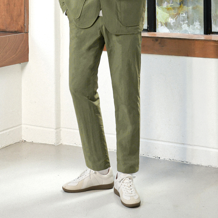 (L-5XL)<br>반디버 standard fit Sidebanding Slacks