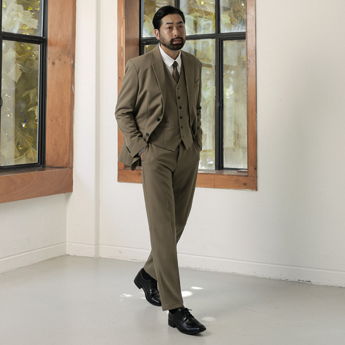 [SET](S-6XL)<BR>라폰드 Blazers + 코리도 Vest + 유스티스 Slacks