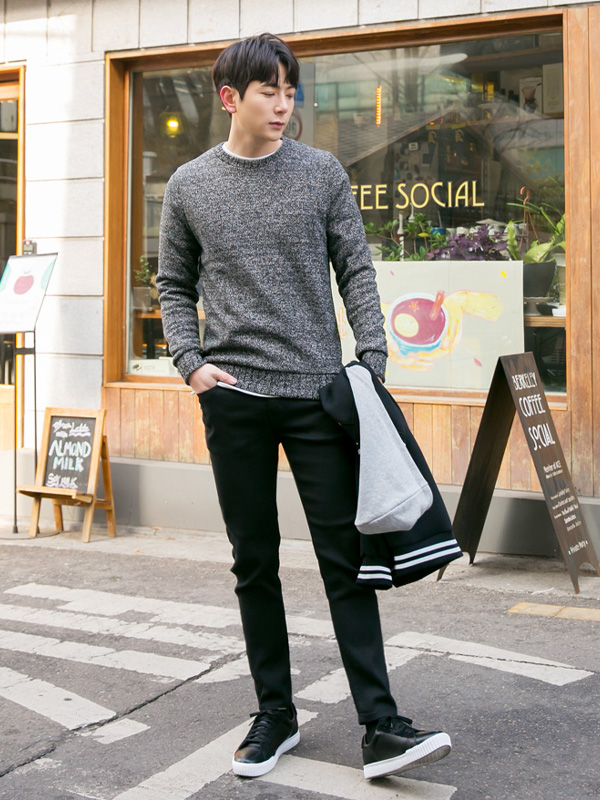 <br><font color="#fd0303">[365SALE]</font><br><font color="#2046a7">★교환/반품불가★</font><br>이유 같지 않은 이유 Knit</font><br><font color="#cc4533"><B>*Select length (Basic,Long+6cm)</B></font>