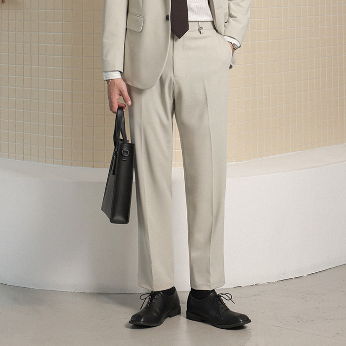 (M-6XL) <BR>나이브스 Back banding Slacks <br><font color=