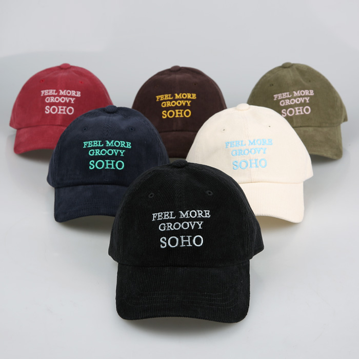 켕티 Corduroy ball cap