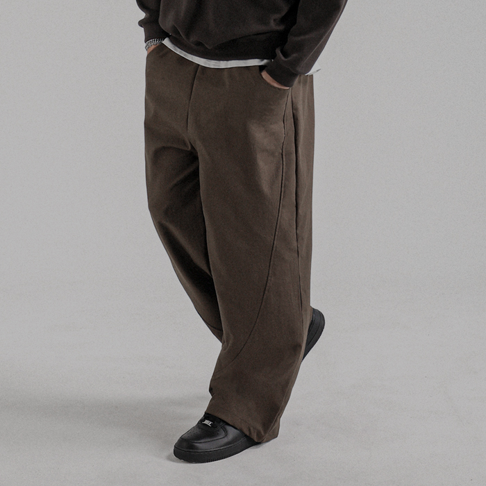 (M-4XL)<BR>투홀라 wide fit Balloon banding pants