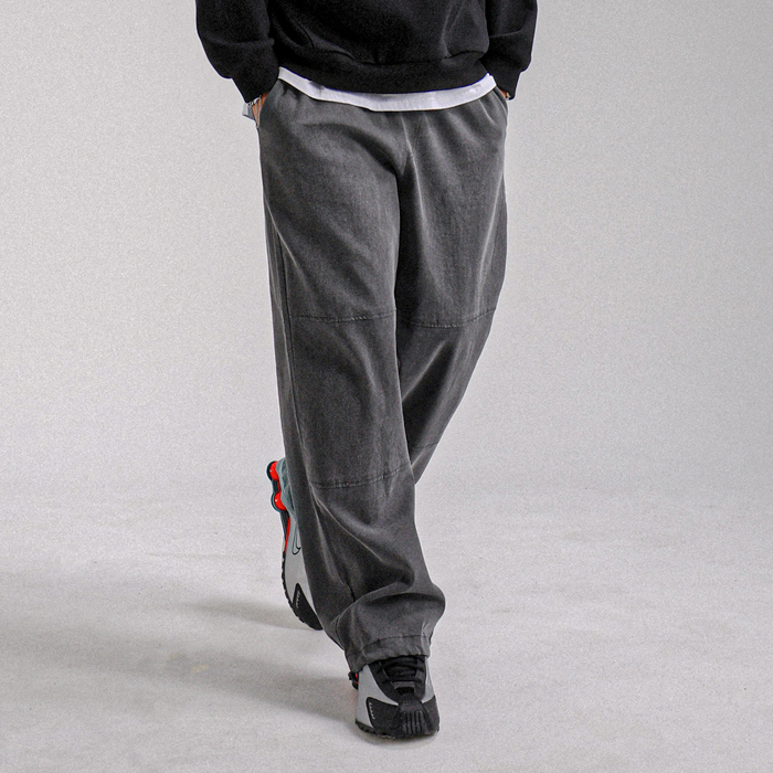 루헤마 standard fit banding pants