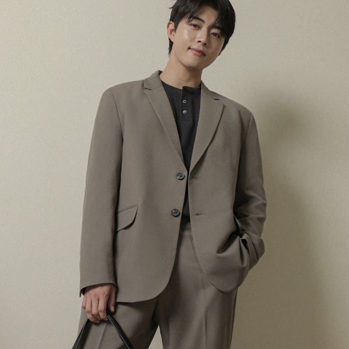 (M-4XL)<br>셀커크 싱글자켓