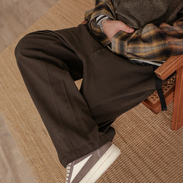 <font color="#660616">[Big ing EVENT product]</font><br>(L-7XL)<BR>콜론디 Semi-wide fit banding pants