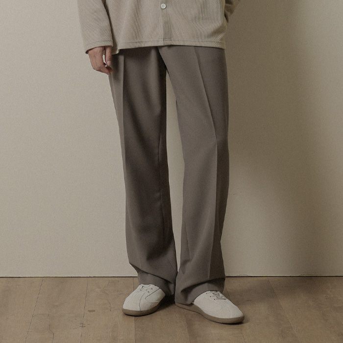 (M-4XL)<br>윙클러 Semi-wide fit Sidebanding Slacks