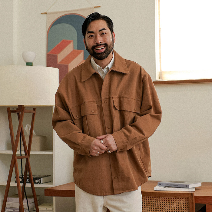 몽트랑 셔츠자켓