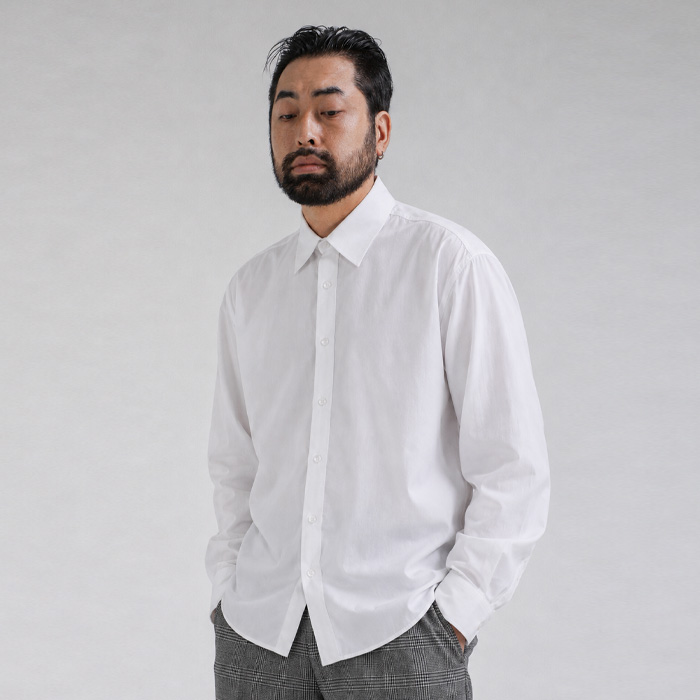(L-6XL)<br>비르카오 Dress Shirt <br><font color="#660616"><B>*Select length (Basic,Long+４cm)</B></font>